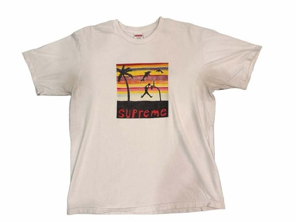 Supreme Dunk Tee Size L White